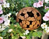 Dekokugel Flower 10 cm Cortenstahl Dekorationskugel Produktbild-Vorschau 3