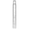 Gabionen mit Hochbogen 5 Stk. 400x30x220/240cm Verzinktes Produktbild-Vorschau 5