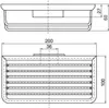 Schwammkorb system 2 00104, mit verdeckter Wandbefestigung Produktbild-Vorschau 2