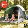 Campingzelt für 4 Personen Epifit Familienzelt mit Vorraum Produktbild-Vorschau 4