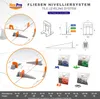 HexPro Fliesen Nivelliersystem 1mm 1,5mm 2mm Laschen, Produktbild-Vorschau 4