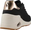SKECHERS UNO WEDGE - HI STEPS Schwarz Produktbild-Vorschau 8