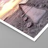 Poster - Poster ohne Rahmen - Boot Strand Himmel - 30x30 cm Produktbild-Vorschau 2