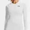 Under Armour Heatgear Authentics Comp Langarm-t-shirt Weiß Produktbild-Vorschau 1