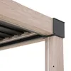 Sunjoy Aluminium Modulare Multi Lamellenpergola mit LED 3x3 Produktbild-Vorschau 13