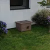 QLS Maison pour chat d'extérieur en bois 40 x 50 x 37 cm, Voir les images du produit 2