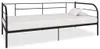 vidaXL Rám na dennú posteľ čierny kov 90 × 200 cm Náhľad obrázku produktu 7