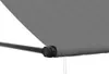 vidaXL Markise Einziehbar Anthrazit 400x150 cm Stoff und Produktbild-Vorschau 7