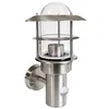 A modern outdoor wall lamp with a motion sensor. Produktbild-Vorschau
