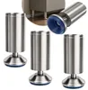 HOOZ® Möbelfüße Edelstahl 120 mm 4er Set [BREITER Produktbild-Vorschau 1