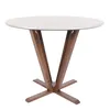 Bistrotisch HWC-M56, Tisch Esstisch, Massiv-Holz HPL Produktbild-Vorschau 6