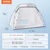 VEVOR Farbkabine Sprühmalerei 228x158x158cm Sprühfarbe Produktbild-Vorschau 7