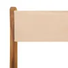 Gartenstühle 8 Stk. Klappbar Beige Stoff und Massivholz Produktbild-Vorschau 9