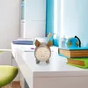 Relaxdays Sparschwein Baumrinde, mit Öffnung, Dolomit, Produktbild-Vorschau 2