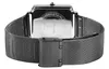 Excellanc Uni Armbanduhr mit Edelstahl Meshband schwarz Produktbild-Vorschau 3
