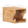 vidaXL Naścienny stojak na rowery 35x25x25 cm Szorstkie Podgląd zdjęcia produktu 7
