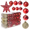 Boule de Noël Boule d'arbre de Noël 100 pièces Décoration Voir les images du produit 10