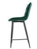 Sedia da bar piccola LYA - verde / nero Anteprima dell’immagine prodotto 3