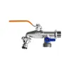 Bradas Wasserhahn 3/4 " Wandanschluss Schlauchadapter Produktbild-Vorschau 3