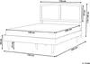 BELIANI Bett Hellbraun Gummibaumholz mit Lattenrost 140 x Produktbild-Vorschau 3