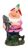 4 Gartenzwerge Gnome 9 cm Regenbogen Produktbild-Vorschau 5