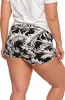 Damen Shorts Jogginghose Shorts Schwarz-Weiß Bequem MORAJ Produktbild-Vorschau 7