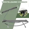 Outsunny Doppelliege Sonnenliege mit Sonnendach rollbar Produktbild-Vorschau 9