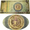 Zbierateľská 1 Bitcoin pozlátená kryptobankovka Náhľad obrázku produktu 2