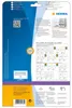 HERMA Ordneretiketten A4 weiß 38x297 mm Papier opak 125 St. Produktbild-Vorschau 5