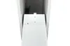 A white kitchen cabinet pull-out drawer system is shown from a top-down perspective, partially extended from a cabinet. Voir les images du produit