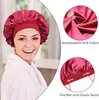 Seidenhaube Zum Schlafen, Satin Haarhaube 3 Pack Weiche Produktbild-Vorschau 2