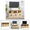 The Living Store TV-Schrank Sonoma-Eiche 100x35x50 cm Produktbild-Vorschau 1