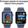 Apple Watch SE GPS 44mm Silver Aluminium Case with Denim Náhled obrázku produktu 4