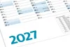 Jahresplaner 2027 DIN A1, Jahreskalender 59,4 x 84,1 cm Produktbild-Vorschau 4