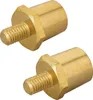 2x Batteriepoladapter Messinggewinde M8 – Plus/Minus Produktbild-Vorschau 2