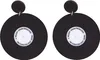 Hängende Ohrringe VINYL-SCHALLPLATTE 70er 80er Disco Produktbild-Vorschau 2