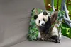 MuchoWow® Outdoor Kissen - Panda - Tiere - Dschungel - Produktbild-Vorschau 2