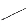 A black rubber seal strip on a white background. Produktbild-Vorschau
