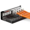 deleyCON 8 Port Patchpanel Set Patchfeld Verteilerfeld 1HE Produktbild-Vorschau 5