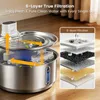 Fontaine à eau sans fil pour chats et chiens, marque Voir les images du produit 3