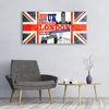 Glasbilder 120x60 Wandbild Druck auf Glas London Flagge Produktbild-Vorschau 3
