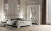 Nachttisch weiß matt 55x41x47 cm mit Schublade und Regal im Produktbild-Vorschau 2