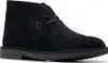 Clarks Desert Boot Evo W Schwarz Wildleder - Damenschuhe - Produktbild-Vorschau 3