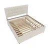 Flieks Polsterbett 140x200cm Doppelbett mit ausziehbarem Produktbild-Vorschau 8