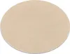 Modern Waschteppich LINDO Kreis beige, rutschfest, zottelig Produktbild-Vorschau 1