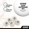 GEWO Tischtennisbälle Outdoor 40+, 6er Set, wasserabweisend Produktbild-Vorschau 5