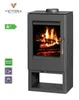 EEK A+ Kaminofen Victoria Toledo schwarz - 7kW, Produktbild-Vorschau 6