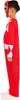 Roter Power Ranger Kostüm für Kinder - 104/116 (5-6 Jahre) Produktbild-Vorschau 3