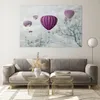 Bilder auf glas - Ballon Baum Flug - 120x80cm - Glasbilder Produktbild-Vorschau 7