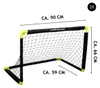 Sada 2 fotbalových branek Dunlop – Football Goal 90 × 59 × Náhled obrázku produktu 3